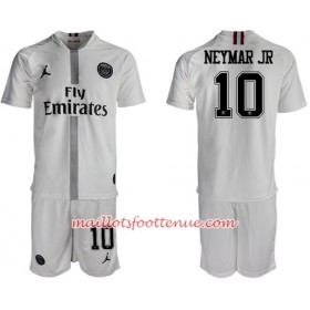 Maillot/Tenue Paris Saint Germain Neymar Jr 10 Jodan Blanc Enfant Troisieme 2018/2019